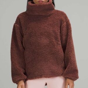 Lululemon Warmth Restore Long Pullover Smoky Topaz